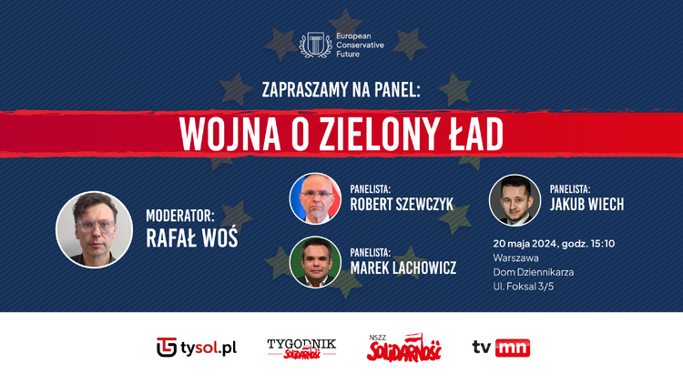 Zapraszamy na panel: Wojna o Zielony Ład
