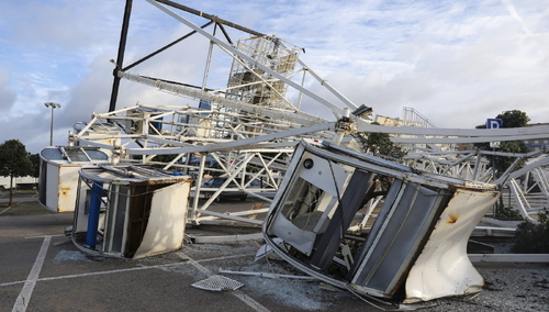 Sztorm Kristin uderzył w Płw. Iberyjski. Portugalia