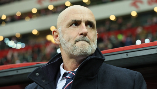 Trener polskiej reprezentacji Michał Probierz