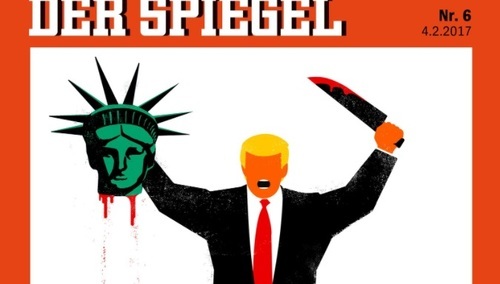 Donald Trump na okładce der Spiegel