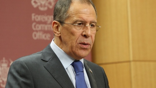 Minister spraw zagranicznych Federacji Rosyjskiej Siergiej Ławrow