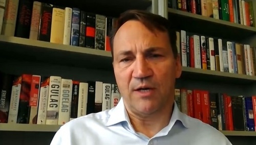Były szef MSZ Radosław Sikorski / Youtube/Onet Rano