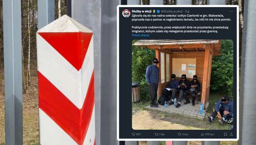 Przystanek w Czerlonce punktem przerzutu nielegalnych imigrantów?