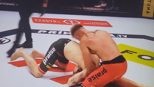 Jaś Kapela na Prime MMA 2