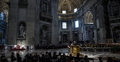 Liturgia Męki Pańskiej w Bazylice św. Piotra. Papież Franciszek, o. kard. Raniero Cantalamessa