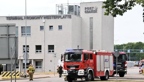 Gdańsk, miejsce wycieku gazu