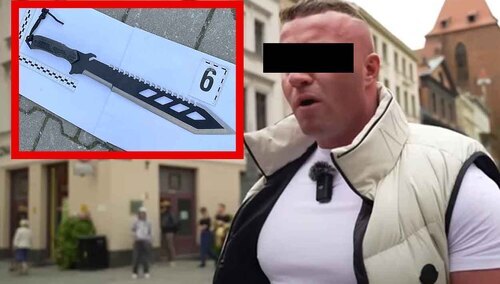 Policjanci z Torunia zatrzymali Denisa Z., znanego w środowisku MMA jako "Bad Boy"