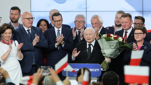 Prezes PiS Jarosław Kaczyński