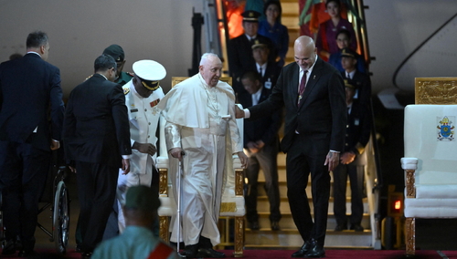 Papież Franciszek w Papui-Nowej Gwinei