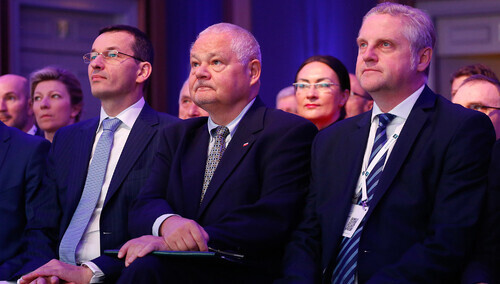 Premier Mateusz Morawiecki i Prezes NBP Adam Glapiński