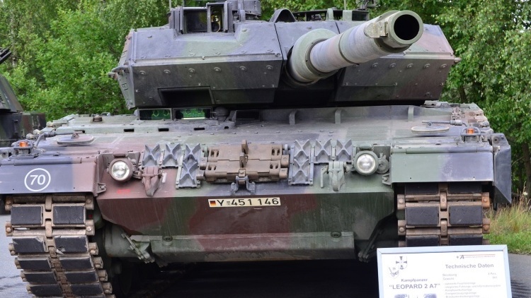 Niemiecki czołg Leopard 2A7