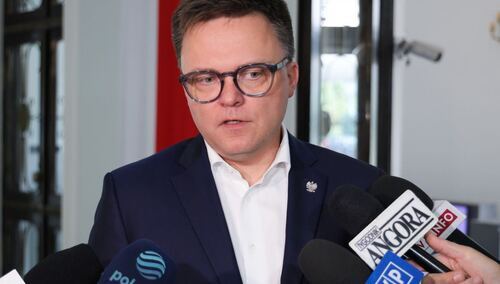 Marszałek Sejmu Szymon Hołownia