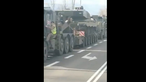 Kolumna wojskowego sprzętu w Polsce. Internauta opublikował nagranie z DK10 [WIDEO]