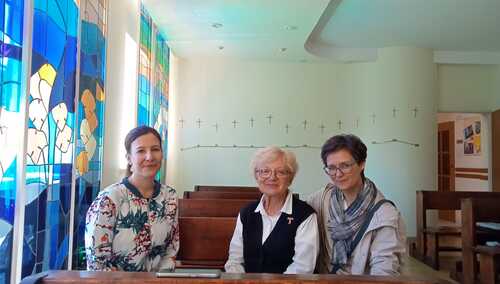 S. Angela Musolesi podczas tegorocznego pobytu w Polsce