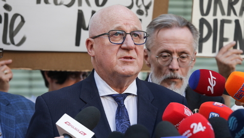 Przewodniczący PKW Sylwester Marciniak