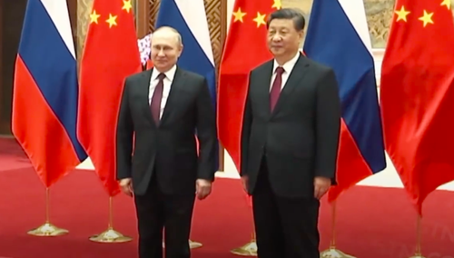 Władimir Putin i Xi Jinping