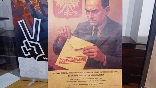 Wystawa filatelistyczna poświęcona cenzurze w stanie wojennym