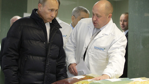 Władimir Putin, Jewgienij Prigożin