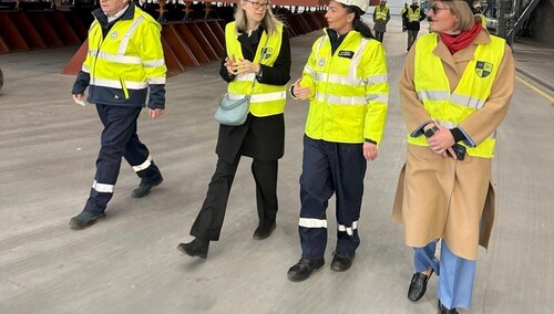 Wizyta Ambasador Wielkiej Brytanii w PGZ Stoczni Wojennej