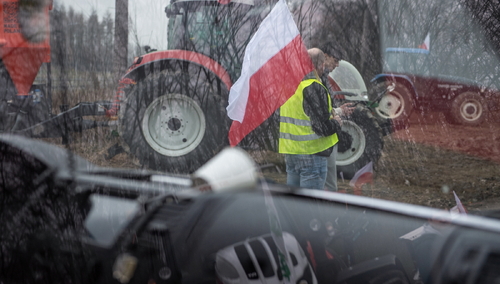 protesty rolników