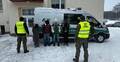 Kurier i migranci ujęci przez Podlaski Oddział Straży Granicznej na granicy z Litwą