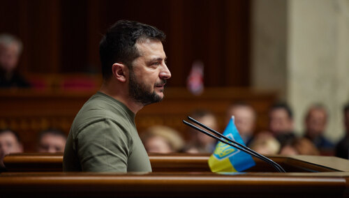 Wołodymyr Zełenski wniósł do parlamentu projekt ustawy o specjalnym statusie obywateli Polski na Ukrainie