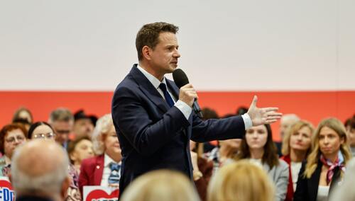 Prezydent Warszawy Rafał Trzaskowski