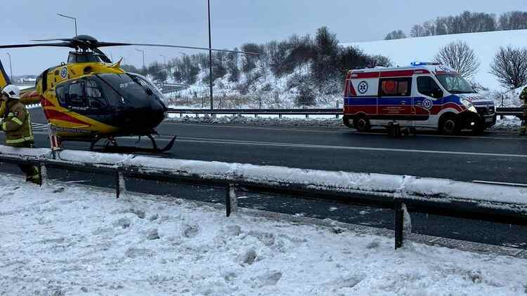 Tragiczny wypadek na autostradzie