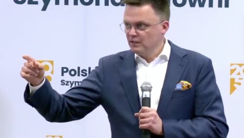 Hołownia: Gdybym był czystym s…, dogadałbym się z Tuskiem [WIDEO]