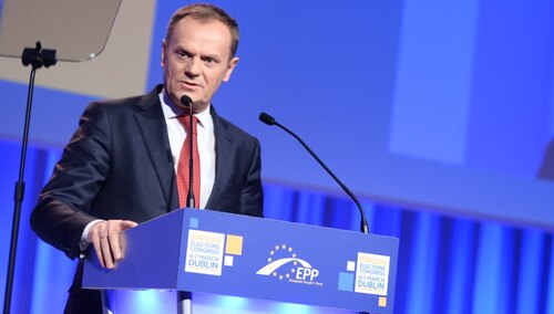 Były przewodniczący Europejskiej Partii Ludowej Donald Tusk