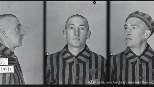 Marian Kozielewski. Zdjęcie obozowe