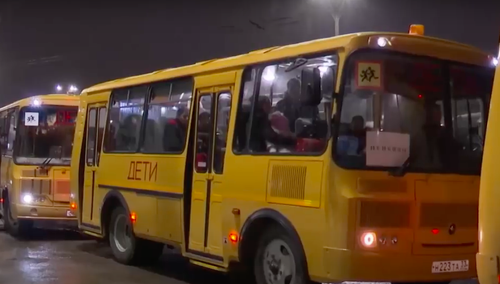 autobusy przewożące dzieci