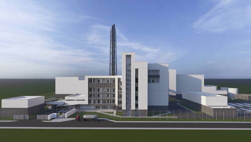 Polski badawczy reaktor wysokotemperaturowy - wizualizacja