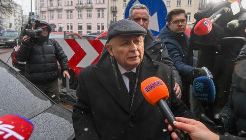Prezes PiS Jarosław Kaczyński