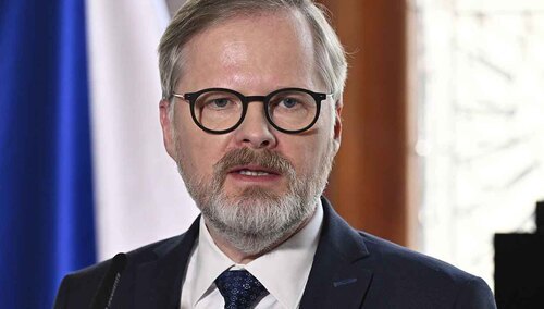 Premier Czech Petr Fiala zwołał sztab kryzysowy w związku z blackoutem