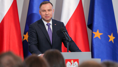 Prezydent Andrzej Duda
