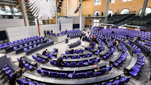 Bundestag - siedziba niemieckiego parlamentu