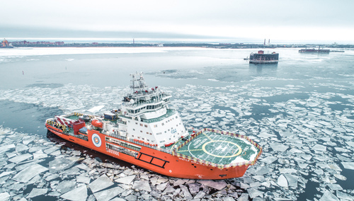 Rosyjski lodołamacz