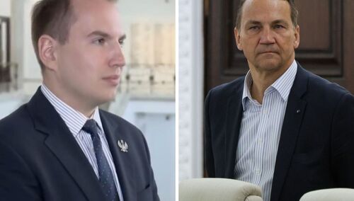 Adam Andruszkiewicz, Radosław Sikorski