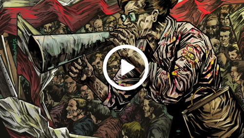 Special animated video "Road to Freedom" prepared for the 40th anniversary of the NSZZ "Solidarność"