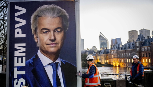 Plakat wyborczy PVV