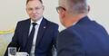 Prezydent Andrzej Duda i Prokurator Krajowy Dariusz Barski