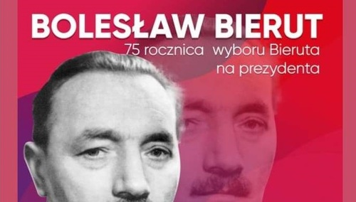 "laurka" FMS dla zbrodniarza Bolesława Bieruta