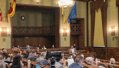 Obrady wrocławskiej rady miasta