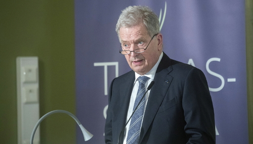 Prezydent Finlandii Sauli Niinistö