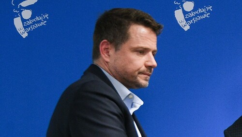 Prezydent Warszawy Rafał Trzaskowski