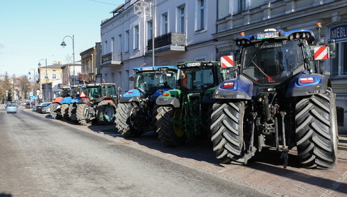 Ogólnopolski protest rolników przeciwko umowie z Mercosur w Piotrkowie Trybunalskim