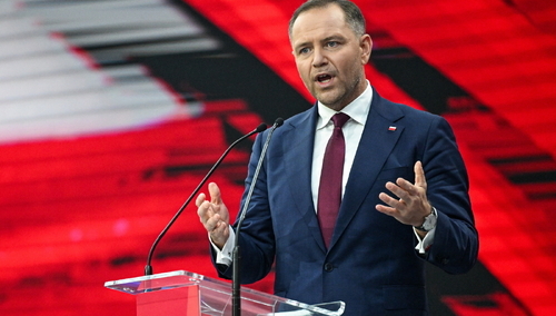 Karol Nawrocki na CPAC w Rzeszowie