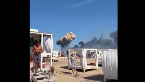 Seria wybuchów na Krymie. Jest reakcja Moskwy