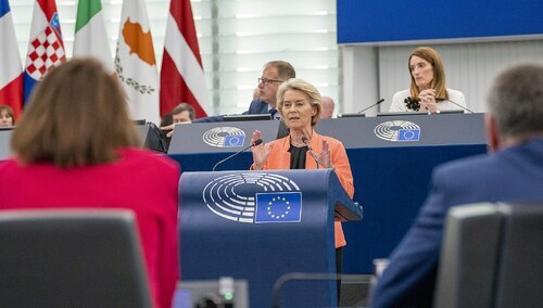 Przewodnicząca Komisji Europejskiej Ursula von der Leyen